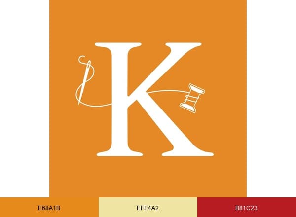 Kimberbell Designs brand color palette