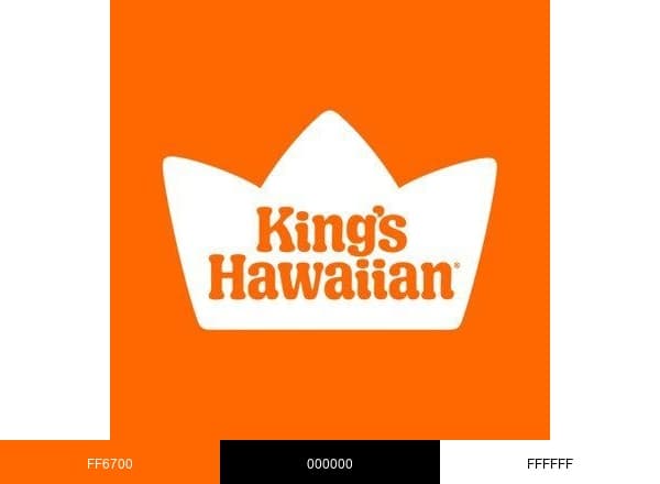 KING'S HAWAIIAN brand color palette