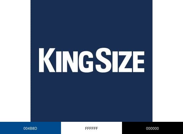 KingSize brand color palette