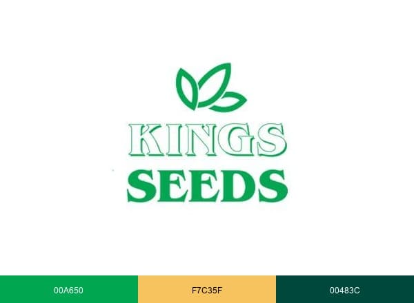 Kings Seeds brand color palette