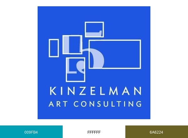 Kinzelman Art brand color palette