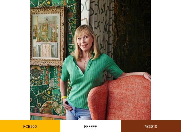 Kit Kemp brand color palette