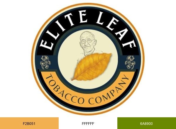 ELITE LEAF TOBACCO COMPANY brand color palette