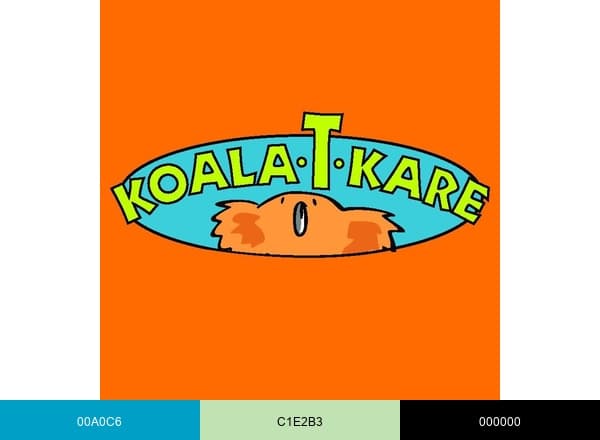 Koala-T-Kare brand color palette