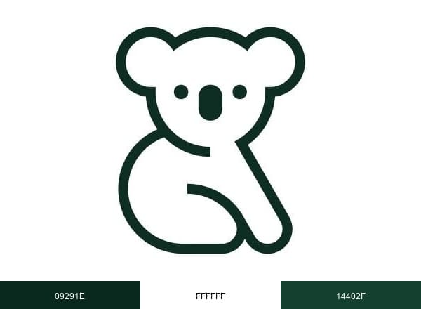 Koala Health brand color palette