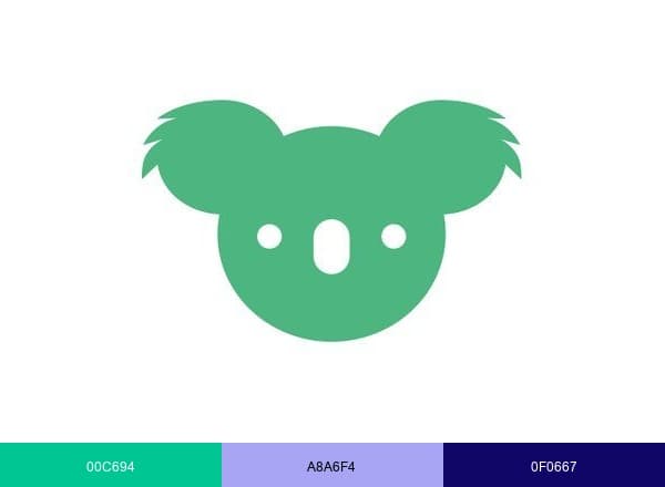 Koalect brand color palette