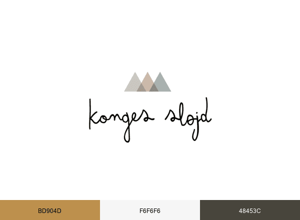 Konges Sløjd brand color palette