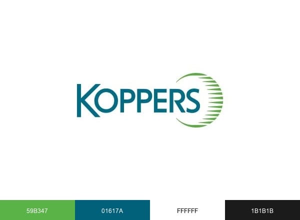 Koppers brand color palette
