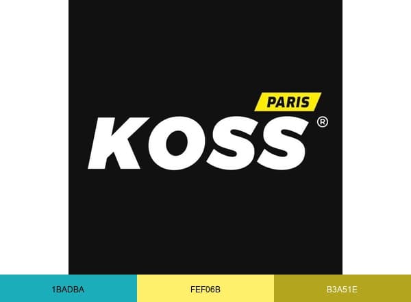 KOSS Sport | Paris brand color palette