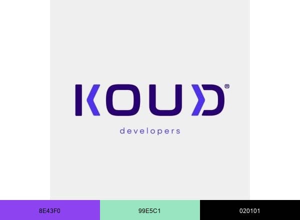 KOUD brand color palette