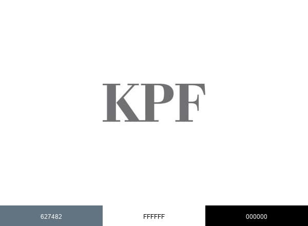 KPF brand color palette