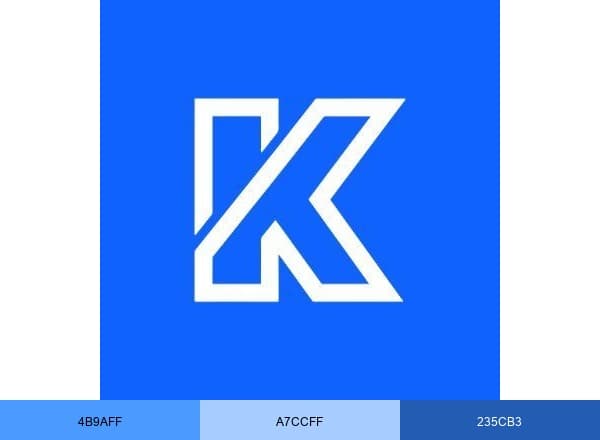 Kriptonio brand color palette