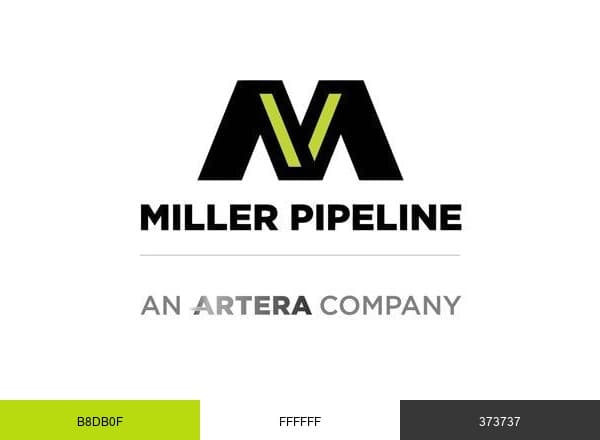 Miller Pipeline brand color palette