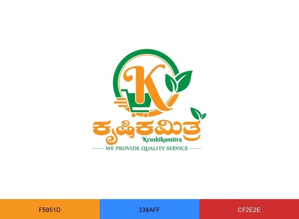 Krushikamitra brand color palette