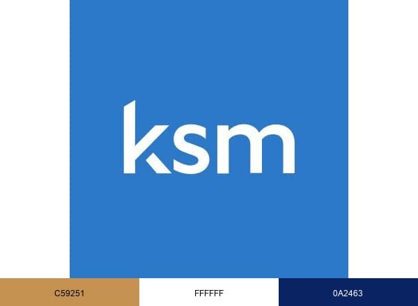 KSM brand color palette