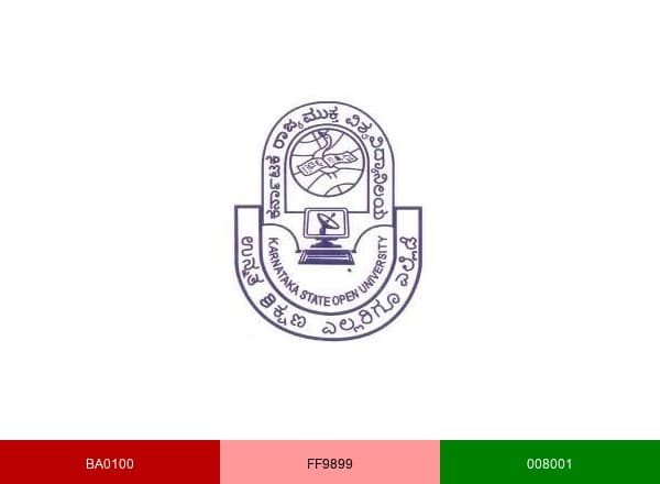 Karnataka State Open University brand color palette