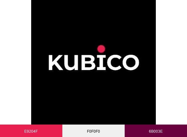 Kubico brand color palette