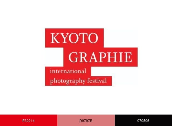 KYOTOGRAPHIE brand color palette