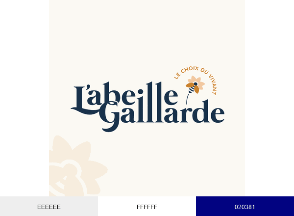 L'Abeille Gaillarde brand color palette
