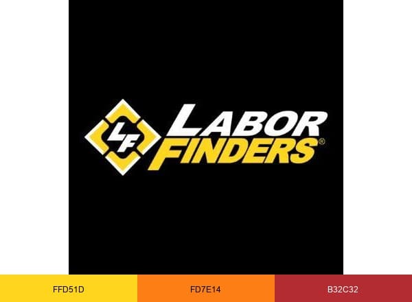 Labor Finders brand color palette