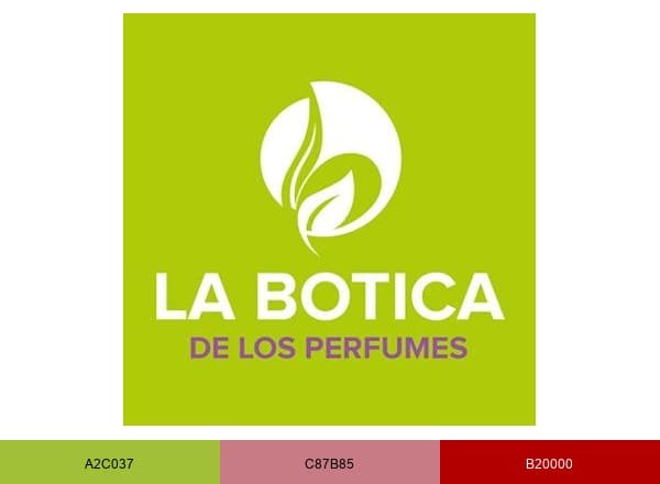Botica brand color palette