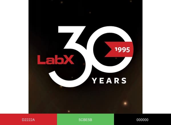 LabX brand color palette