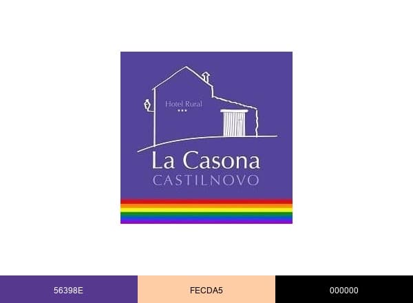 La Casona Castilnovo brand color palette