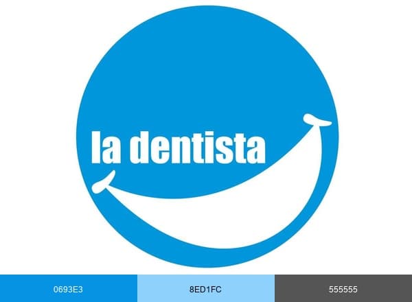 La Dentista brand color palette