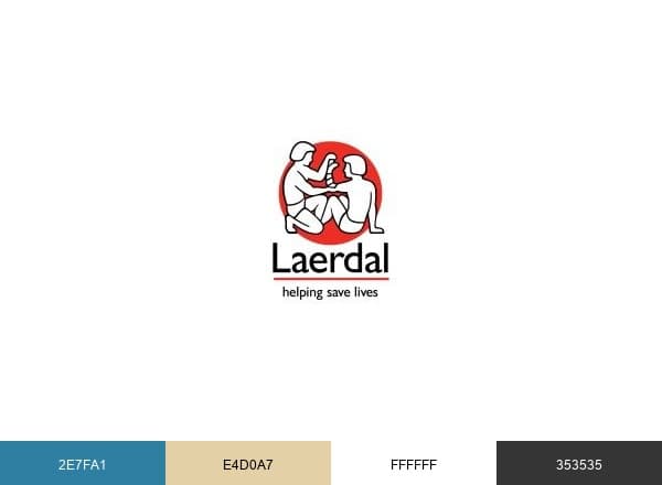 Laerdal Medical brand color palette
