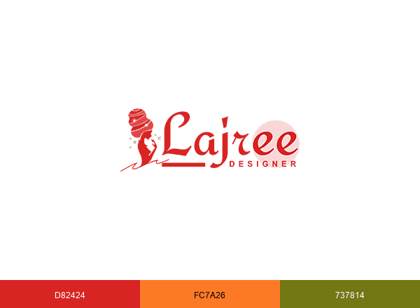 Lajree Designer brand color palette