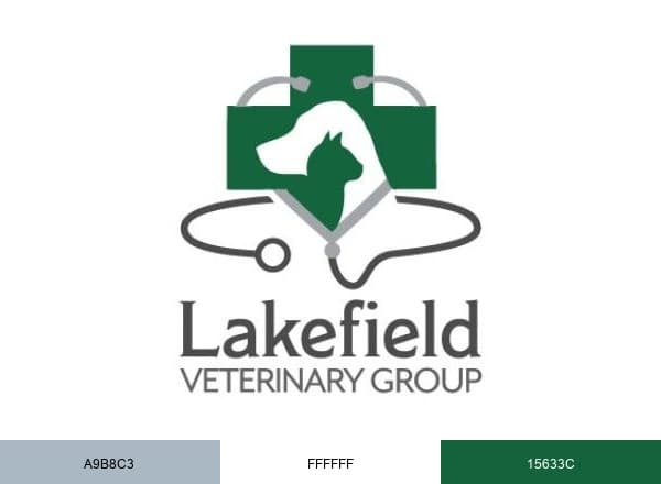 Lakefield Veterinary Group brand color palette