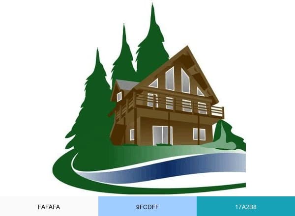 LakeHouse.com brand color palette