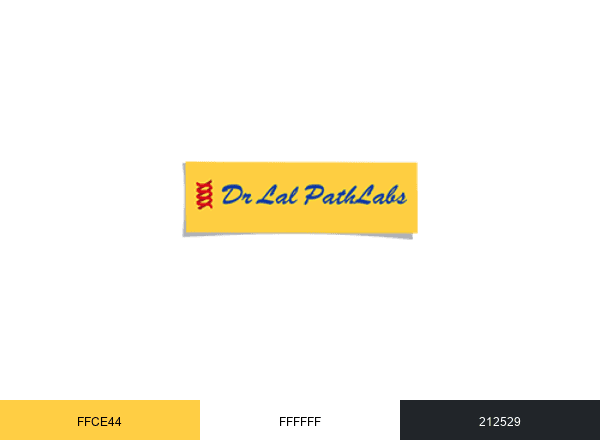 Dr Lal PathLabs brand color palette