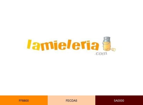 La Mieleria.com brand color palette
