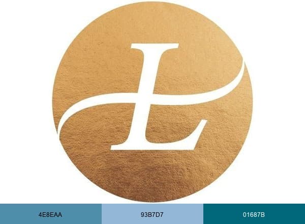 The Langham Hotels & Resorts brand color palette
