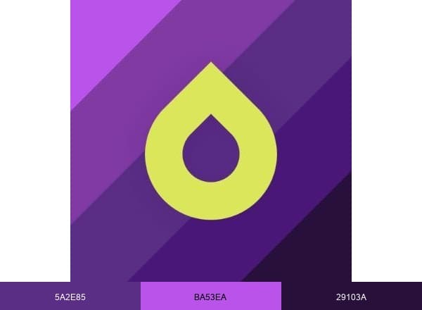 Drops brand color palette