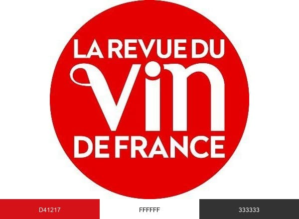La Revue du vin de France brand color palette