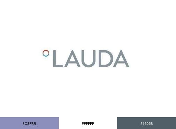 Lauda brand color palette