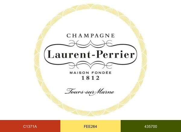Champagne Laurent-Perrier brand color palette