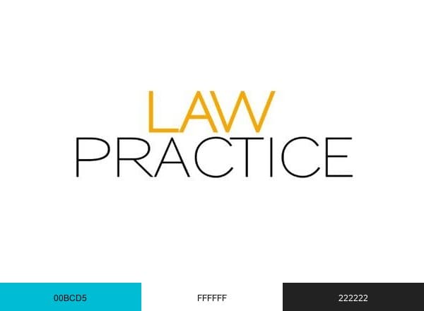 LawPracticeZA brand color palette