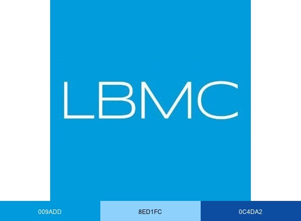LBMC brand color palette