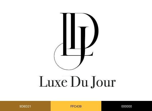 Luxe Du Jour brand color palette