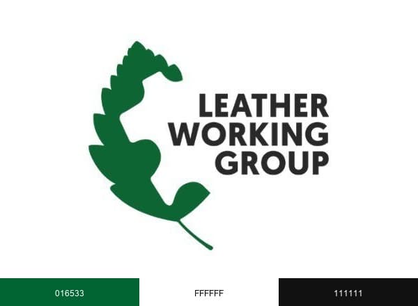 Leather Working Group brand color palette
