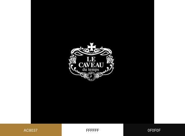 Le Caveau du Temps brand color palette