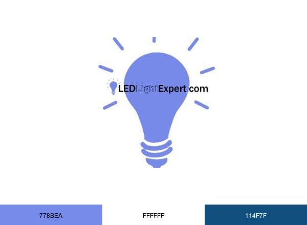 LEDLightExpert brand color palette