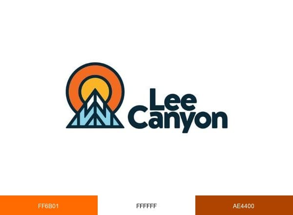 Lee Canyon brand color palette