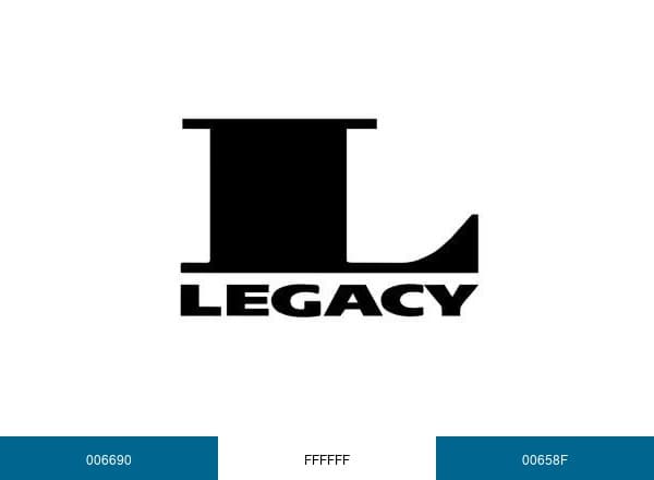 Legacy Recordings brand color palette