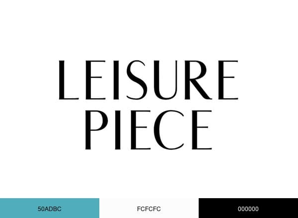 LEISURE PIECE brand color palette