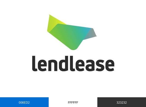 Lendlease brand color palette