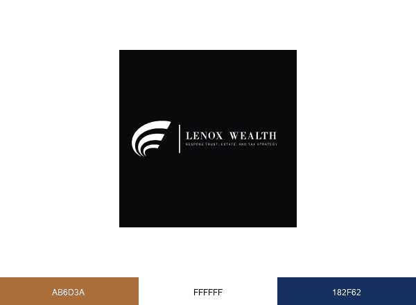 Lenox Wealth brand color palette